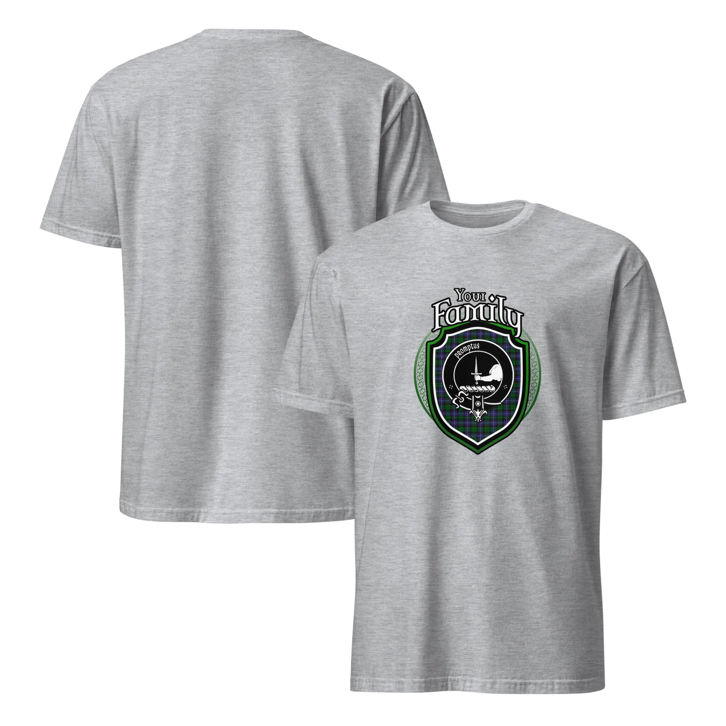 Scottish Clan Badge T-Shirt | Choose Your Clan