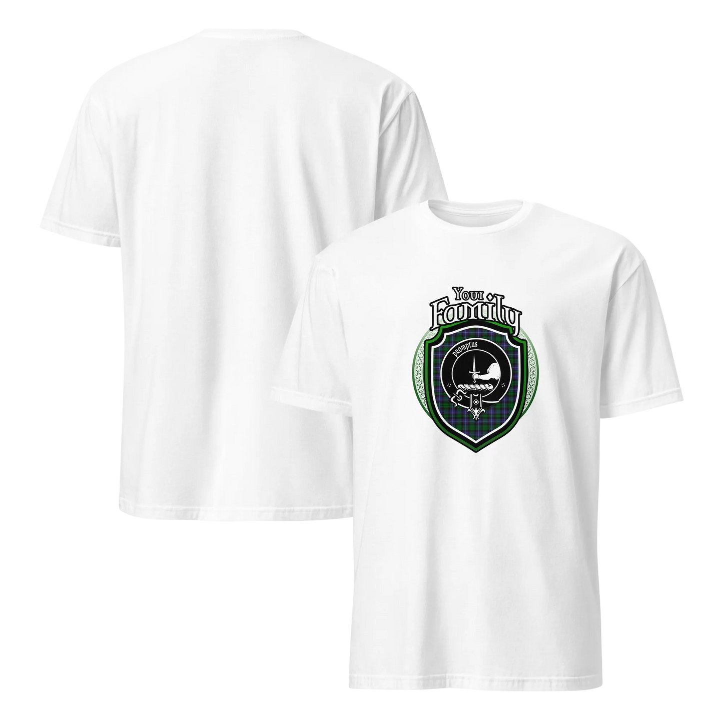 Scottish Clan Badge T-Shirt | Choose Your Clan