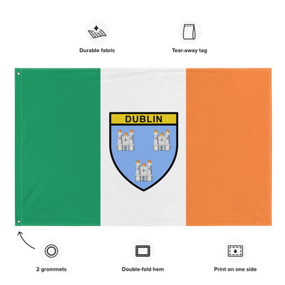 Custom Irish County Flag – 32 Counties Available | Choose Your County Crest