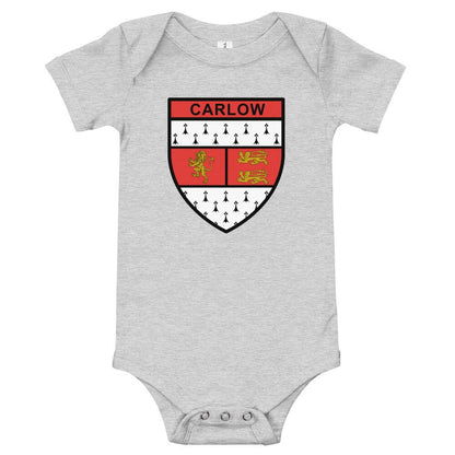 Carlow County Babygrow - Irish County Carlow Crest Bodysuit