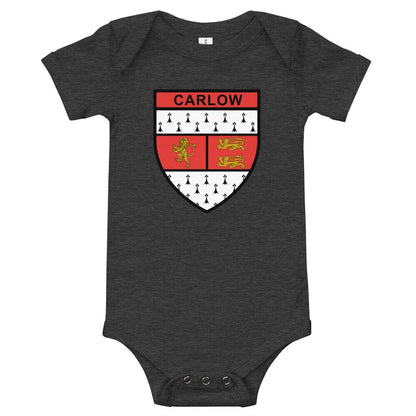 Carlow County Babygrow - Irish County Carlow Crest Bodysuit