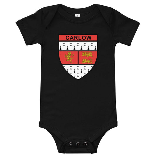 Carlow County Babygrow - Irish County Carlow Crest Bodysuit