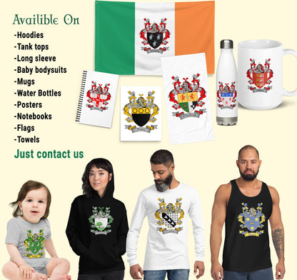 Custom Family Coat of Arms Hoodie – Heritage Sweatshirt
